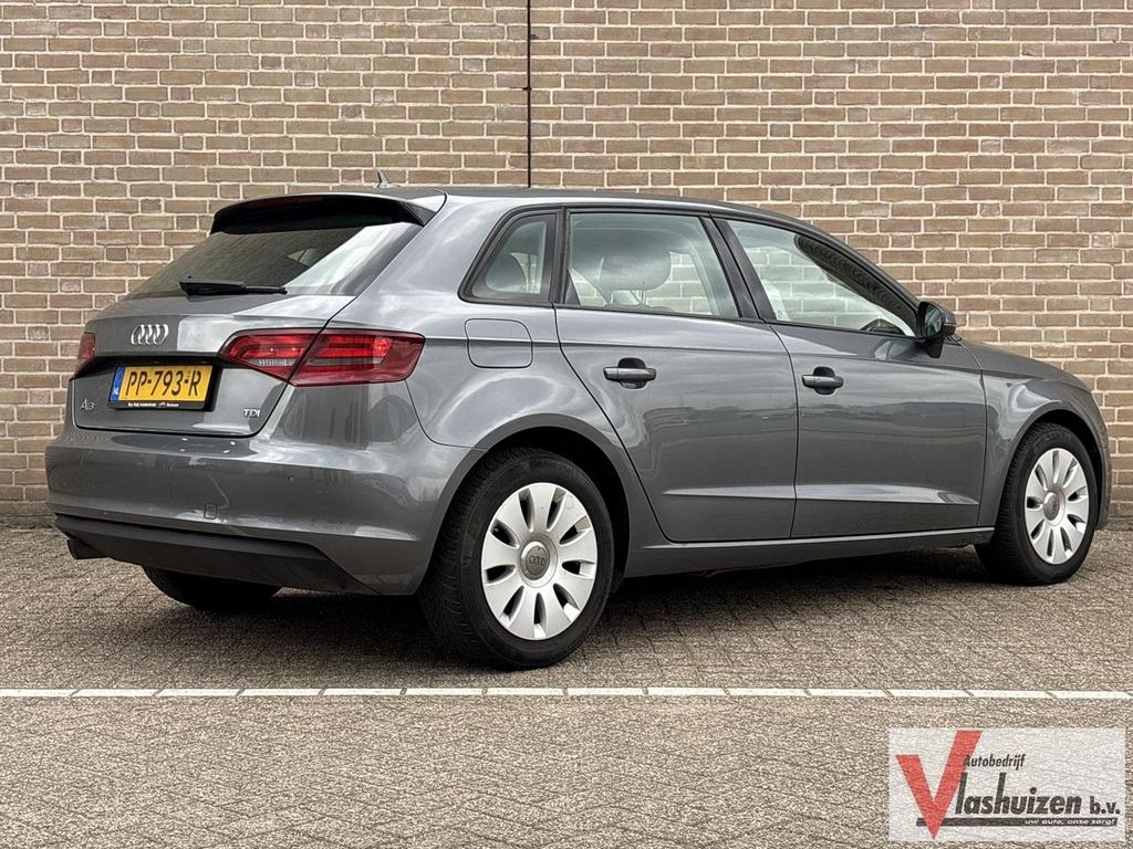 Audi A3 Sportback 1.6 TDI Ambition Pro Line plus | Climate |, Autos, Argent ou Gris, Achat, Entreprise, Boîte manuelle
