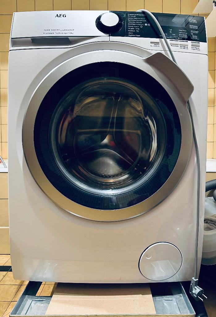 AEG L7FEE84S PROSTEAM WASMACHINE, Elektronische apparatuur, Wasmachines, Ophalen, 1200 tot 1600 toeren, Handwasprogramma, 8 tot 10 kg