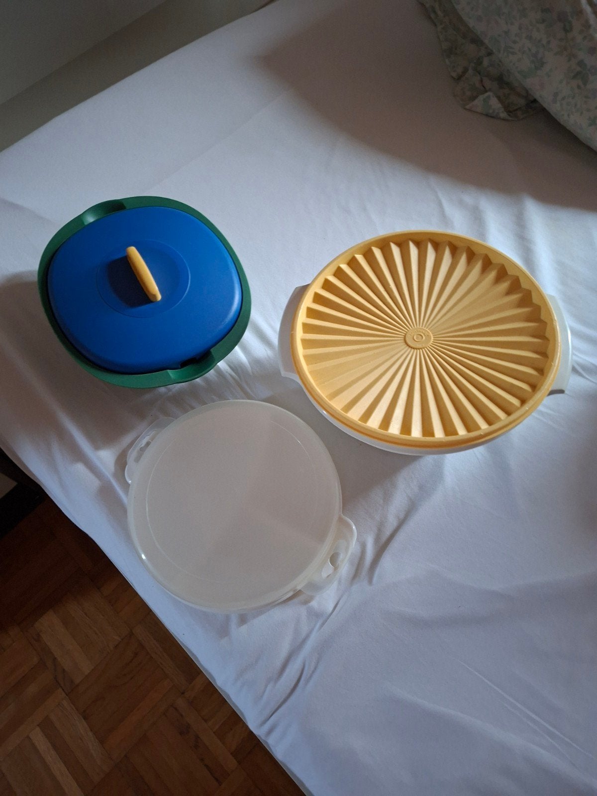 Retro kommen van tupperware, Huis en Inrichting, Keuken | Tupperware, Ophalen