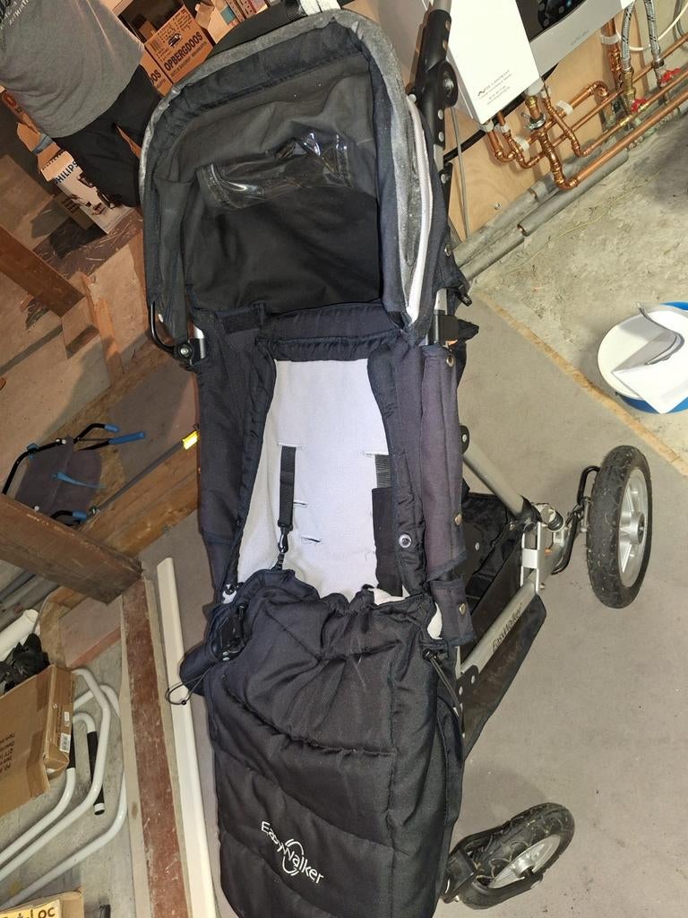 Kinderbuggy te koop in donkerblauw merk easy walker, Ophalen