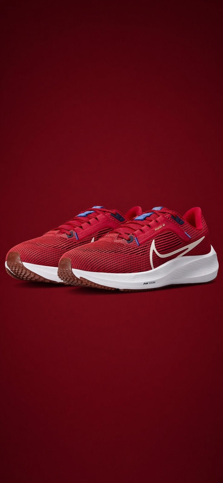 Nike Air Zoom Pegasus maat EU 40 University Red/ Nieuw  !, Ophalen of Verzenden, Nieuw, Sneakers