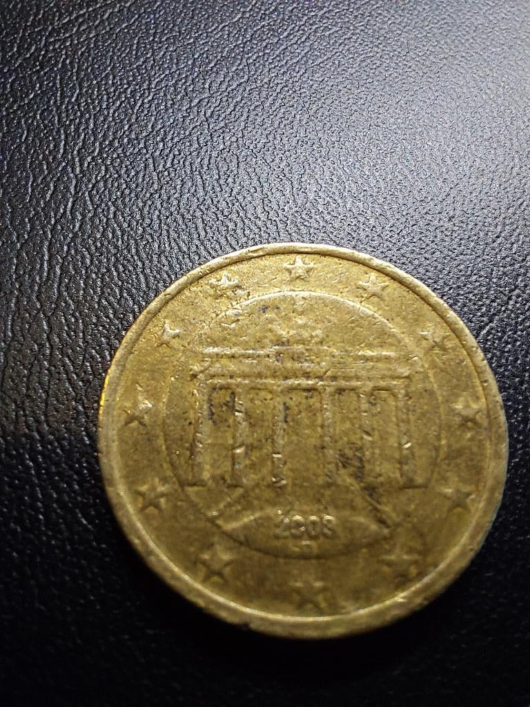 50 Eurocent Duitsland, Postzegels en Munten, Munten | Europa | Euromunten, Ophalen of Verzenden, Duitsland, 50 cent, Losse munt