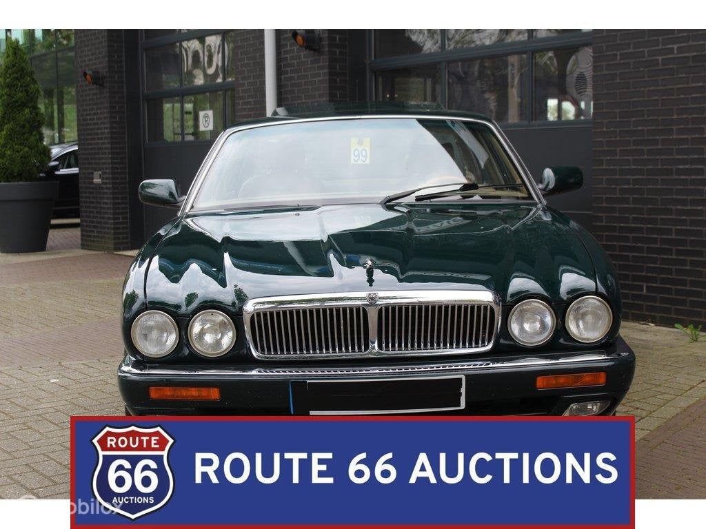 Jaguar XJ6 Sovereign LWB | 1995 | Route 66 Auctions, Auto's, Zwart, Bedrijf, Handgeschakeld, Overige carrosserie