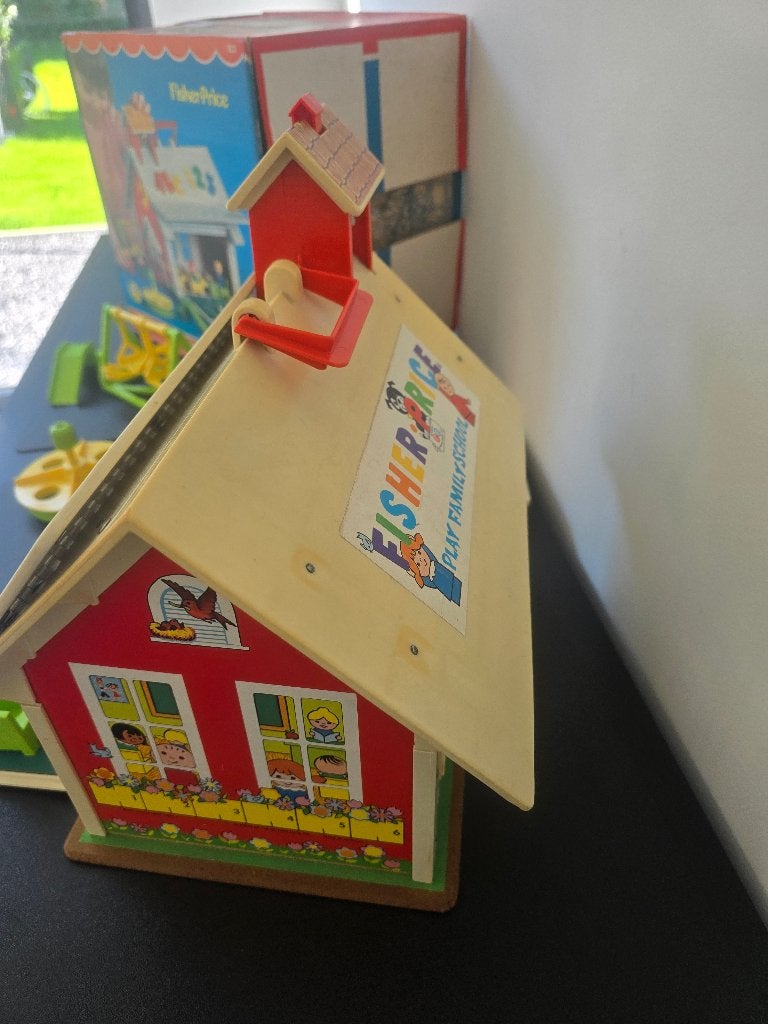 Vintage fisher price speelgoed, Kinderen en Baby's, Ophalen, Gebruikt, Speelset, Met geluid