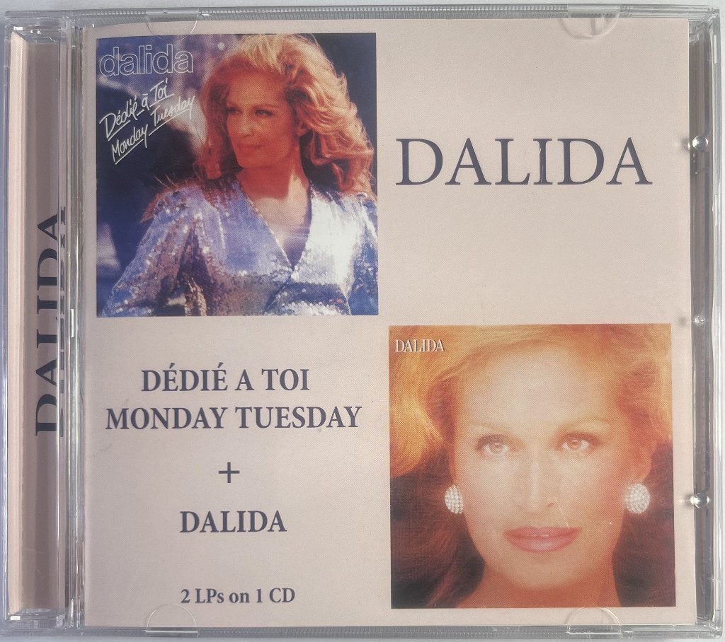 Dalida CD Dédié A Toi / Monday Tuesday + Dalida, Verzenden, Zo goed als nieuw, Pop, Album