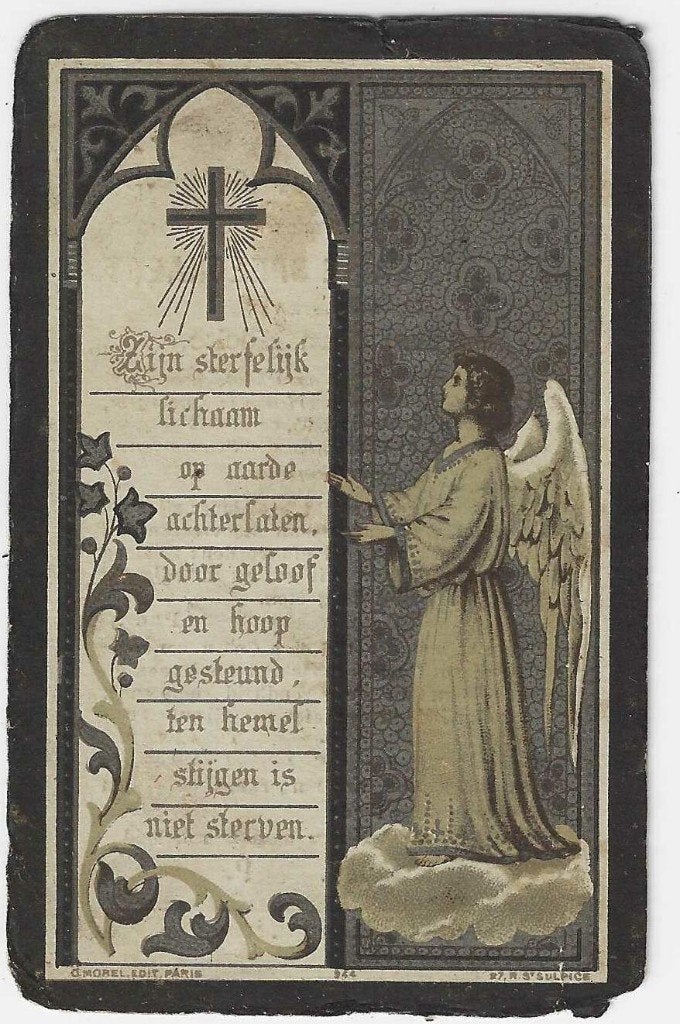 Maria Rosalie Speeckaert, Waarschoot 1863 - Zomergem 1895, Ophalen of Verzenden, Bidprentje