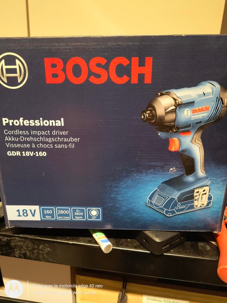 Bosch professionnel, Bricolage & Construction, Outillage | Foreuses, Enlèvement