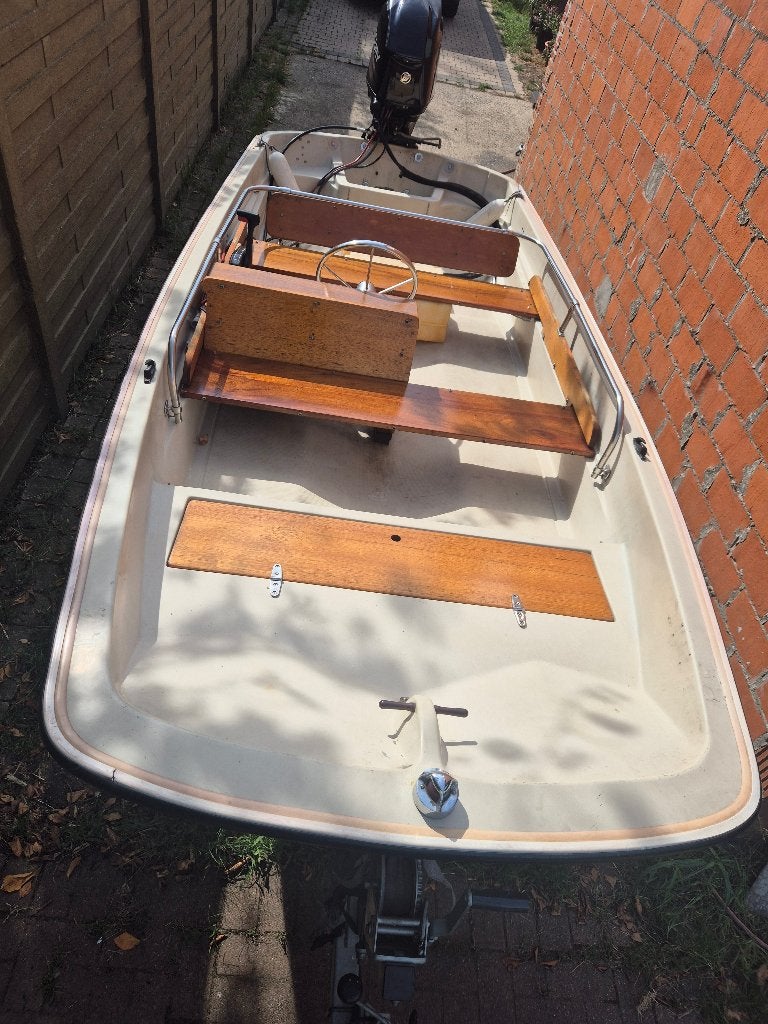 Boston whaler 13ft, Sports nautiques & Bateaux, Speedboat, 60 ch, Moteur hors-bord, Essence, Moins de 70 ch