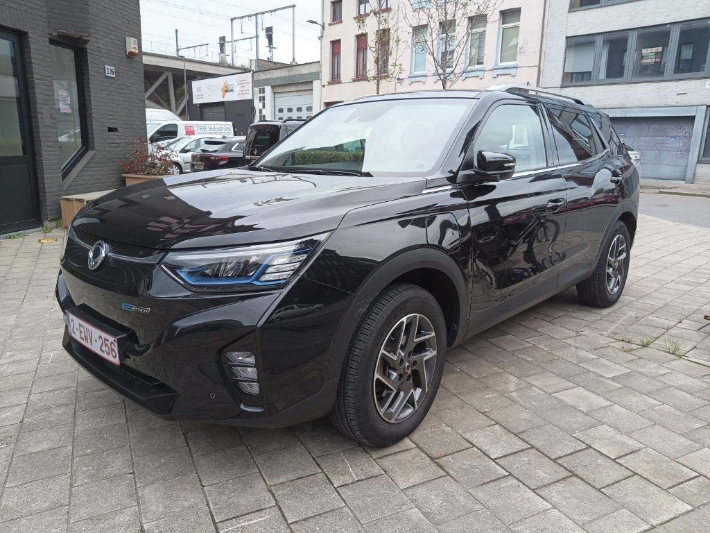 SSANGYONG KORANDO, Auto's, Automaat, Korando, Zwart, Leder