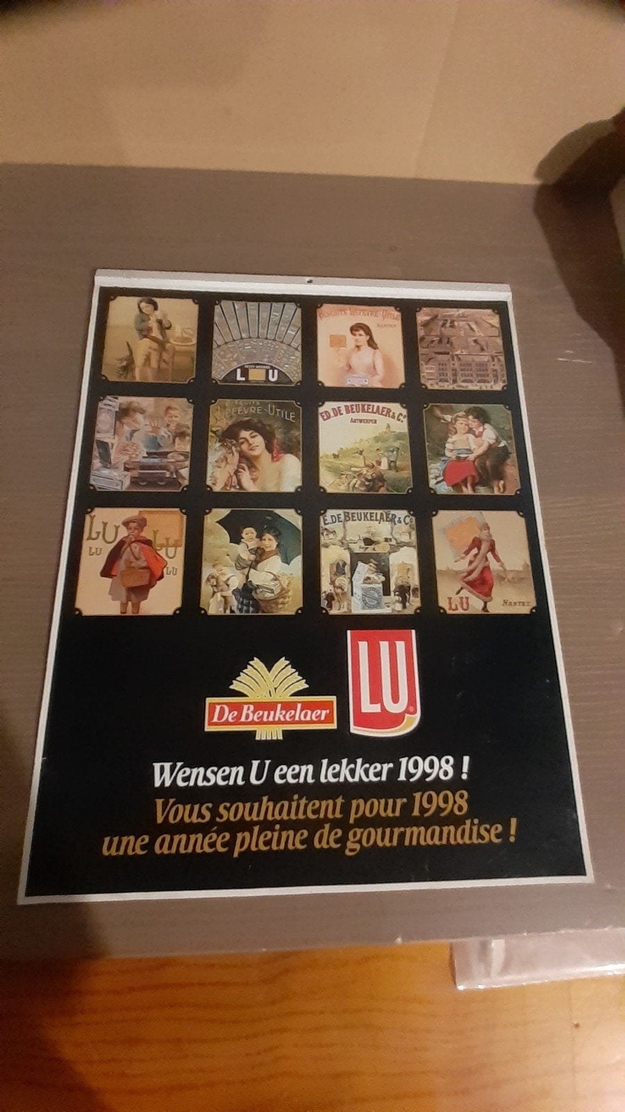 jaar kalender de beukelaer van 1998 in goede staat zie foto', Enlèvement ou Envoi