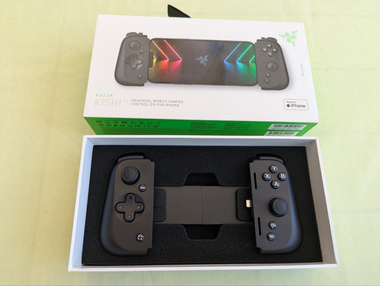 Manette de jeu Razer Kishi V2 Lightning iOS en parfait état, Consoles de jeu & Jeux vidéo, Enlèvement ou Envoi, Autres marques