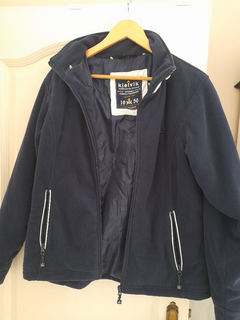 Outdoor jas, Kleding | Dames, Jassen | Winter, Ophalen of Verzenden, Zo goed als nieuw, Maat 42/44 (L), Blauw