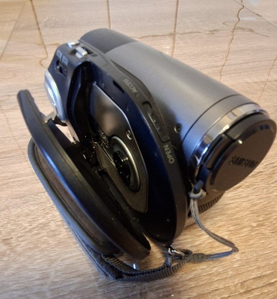 Samsung mini-dvd-camcorder VP-DC171, Enlèvement ou Envoi, Utilisé, Samsung