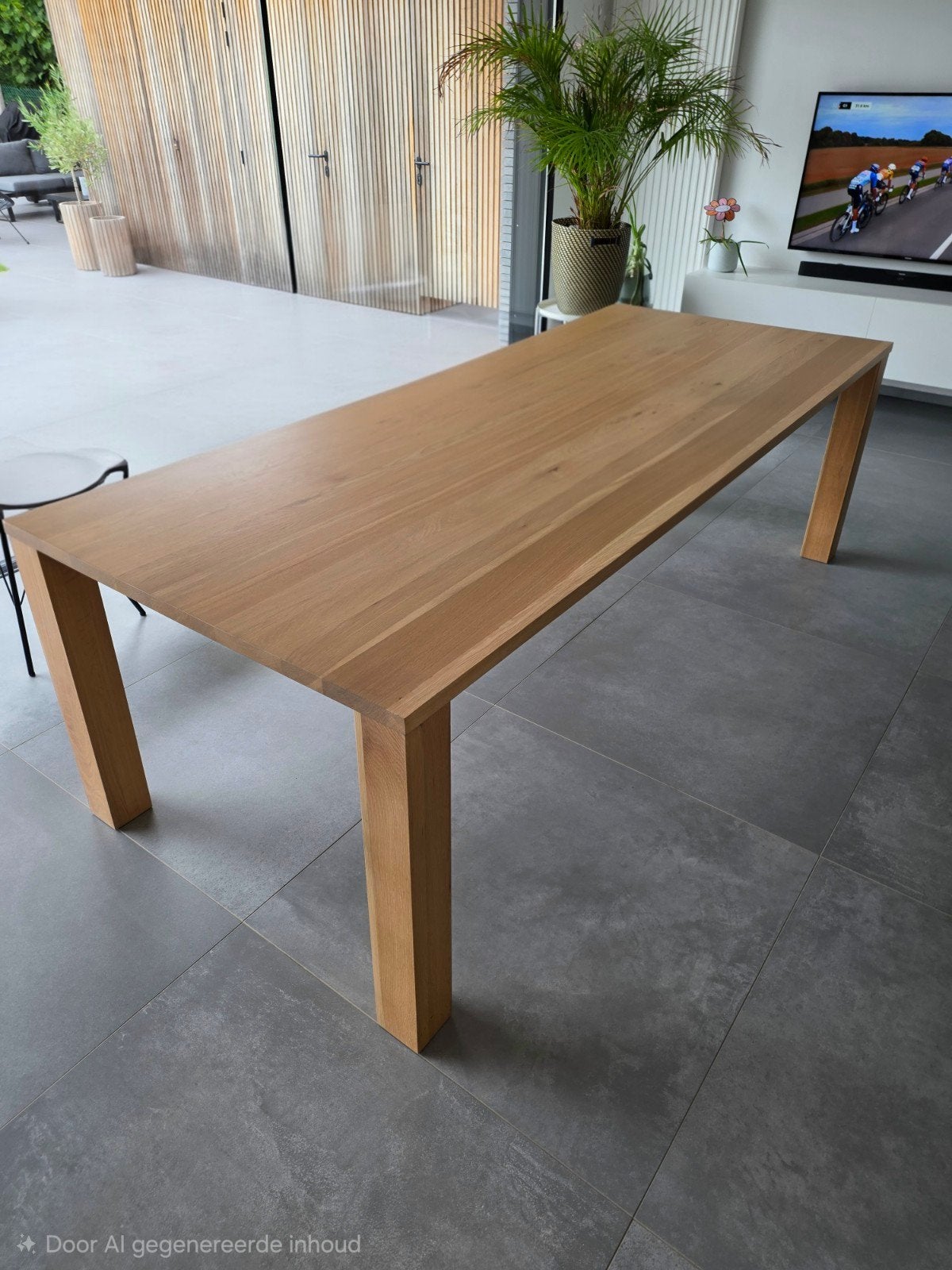 Table en chêne 100x240, Comme neuf, 100 à 150 cm, Enlèvement, Chêne