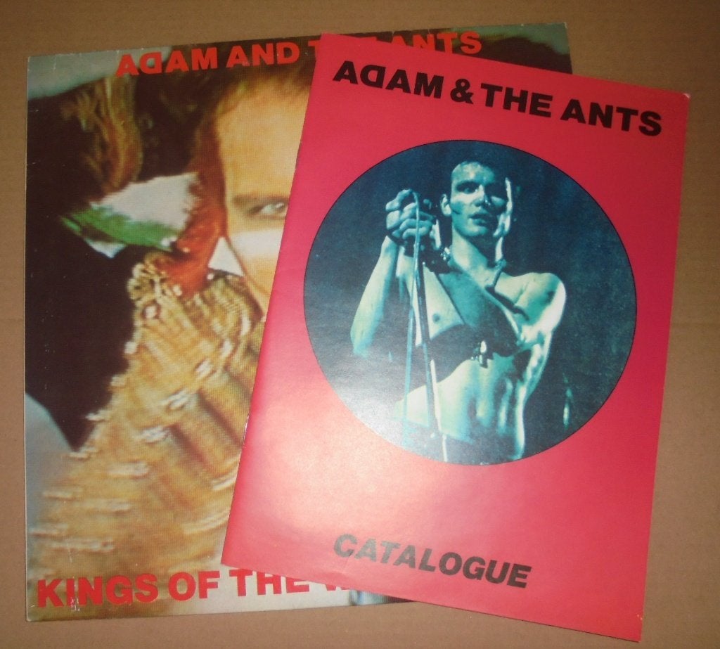 ADAM & THE ANTS - KINGS OF THE WILD FRONTIER-LP-1980-EUROPE, Cd's en Dvd's, LP, Gebruikt, Ophalen of Verzenden, Inclusief boekje