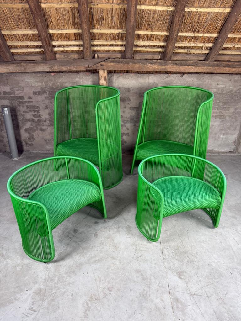 9 Moroso Husk M’Afrique indoor/ outdoor stoelen, Tuin en Terras, Tuinstoelen, Zo goed als nieuw, Wicker, Ophalen of Verzenden
