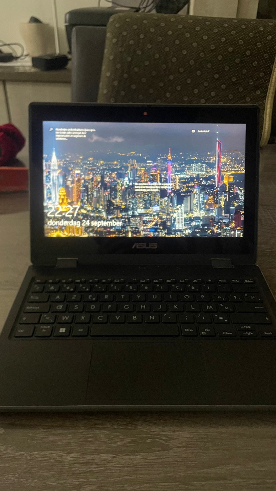 Asus laptop 360graden touchscreen, Ophalen, Zo goed als nieuw