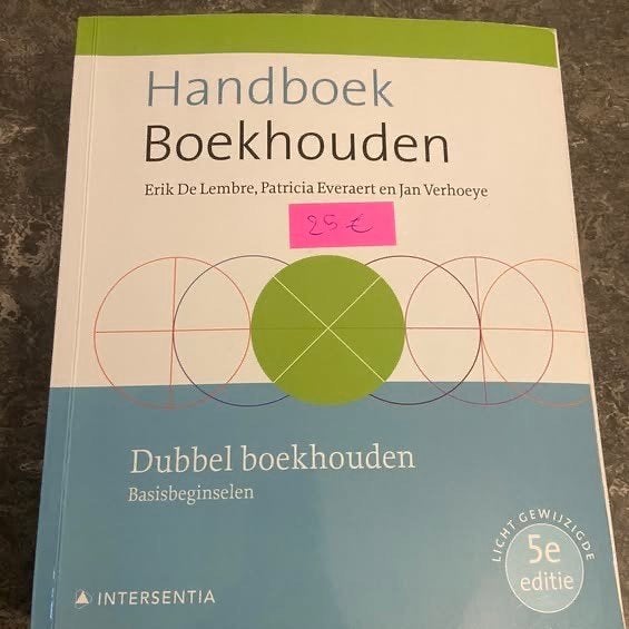Boekhouden Inleiding Handelswetenschappen 50% aankoopprijs, Boeken, Ophalen, Zo goed als nieuw