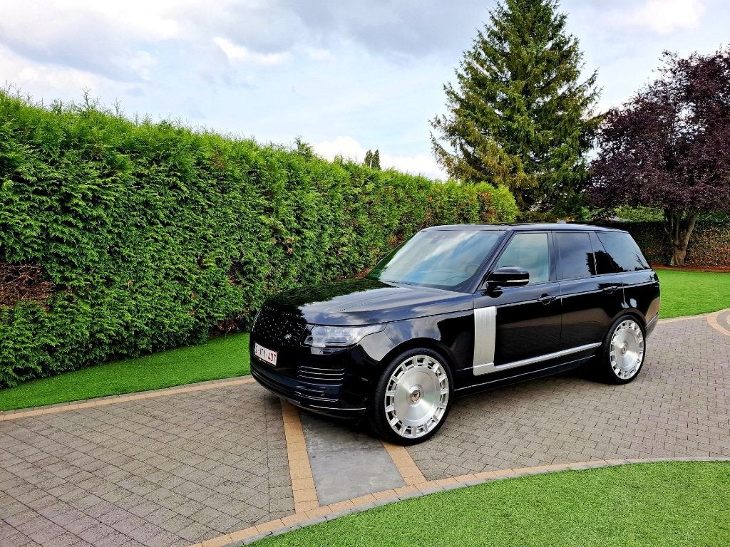 Range Rover P400E Autobiography Ful Full Option Nieuwstaat !, Auto's, Automaat, Dealer onderhouden, Zwart, Leder