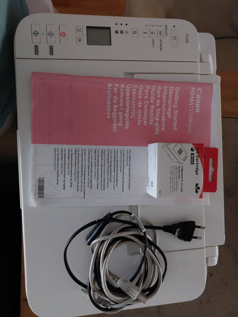 printer+nieuwe cartridge, Ophalen, Printer