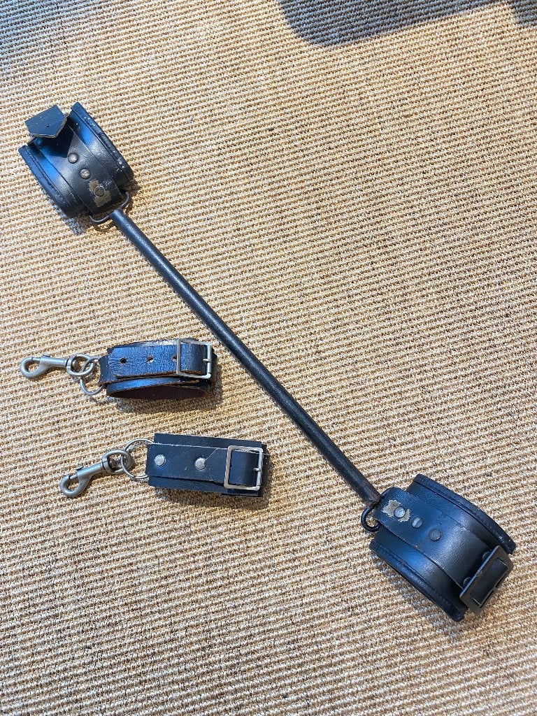 Leren Bondage set 1980, Hobby en Vrije tijd, Overige Hobby en Vrije tijd, Ophalen of Verzenden, Gebruikt