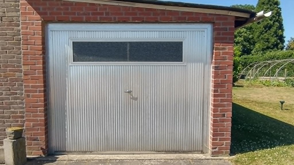 poort, Ophalen, Gebruikt, 200 cm of meer, Aluminium