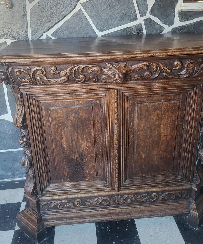 Schitterend Antiek Mechels Dressoir  – 19e Eeuw, Antiek en Kunst, Ophalen