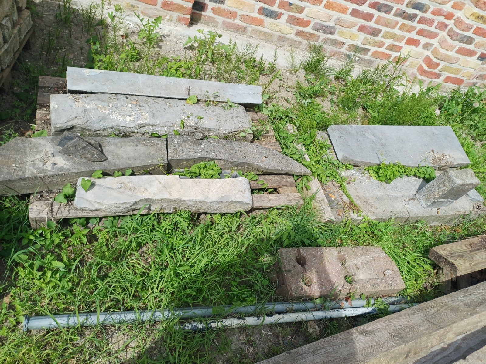 A vendre seuil en pierre bleue, Jardin & Terrasse, Enlèvement ou Envoi