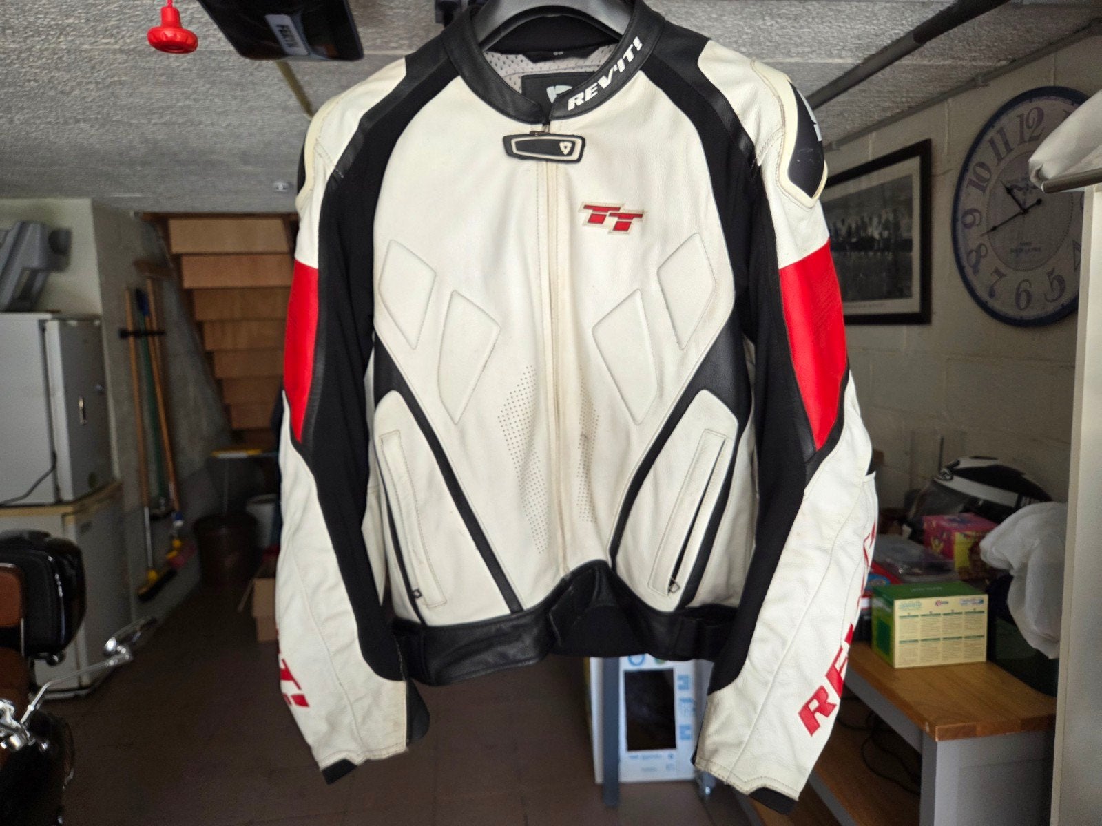 motorvest te koop, Motoren, Ophalen, Rivit, Heren, Jas | leer