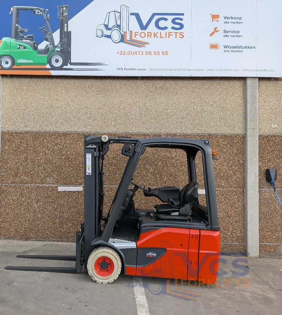 LINDE E16-02 Elektrisch Heftruck 1.6T triplex 4,65 2700uren, Ophalen, Linde, Heftruck, 1000 tot 2000 kg