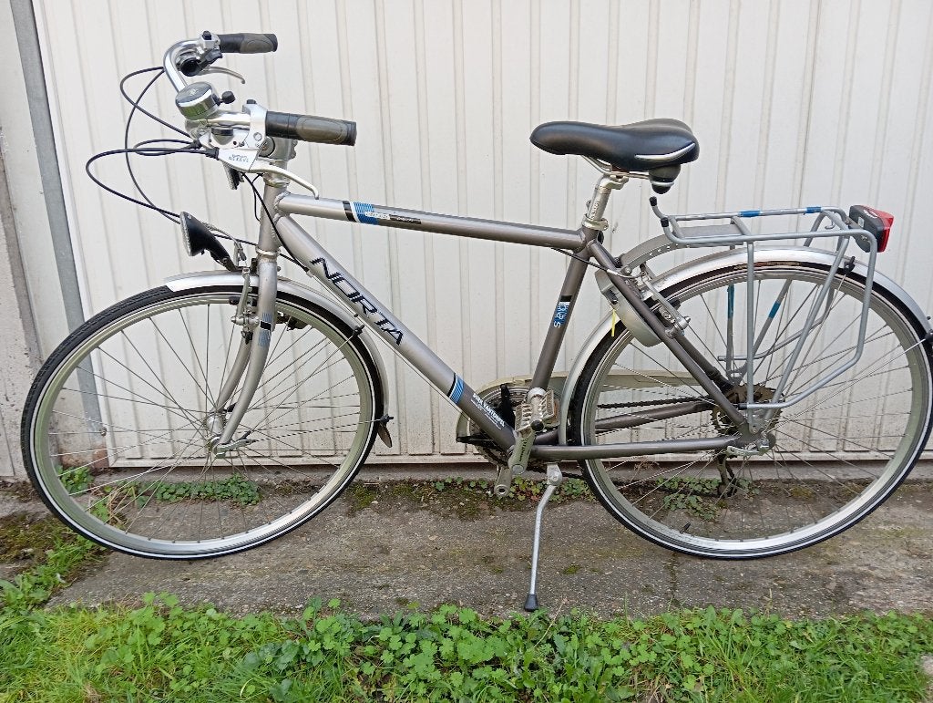 herenfiets, Fietsen en Brommers, Ophalen, Velgrem, Versnellingen, Zo goed als nieuw