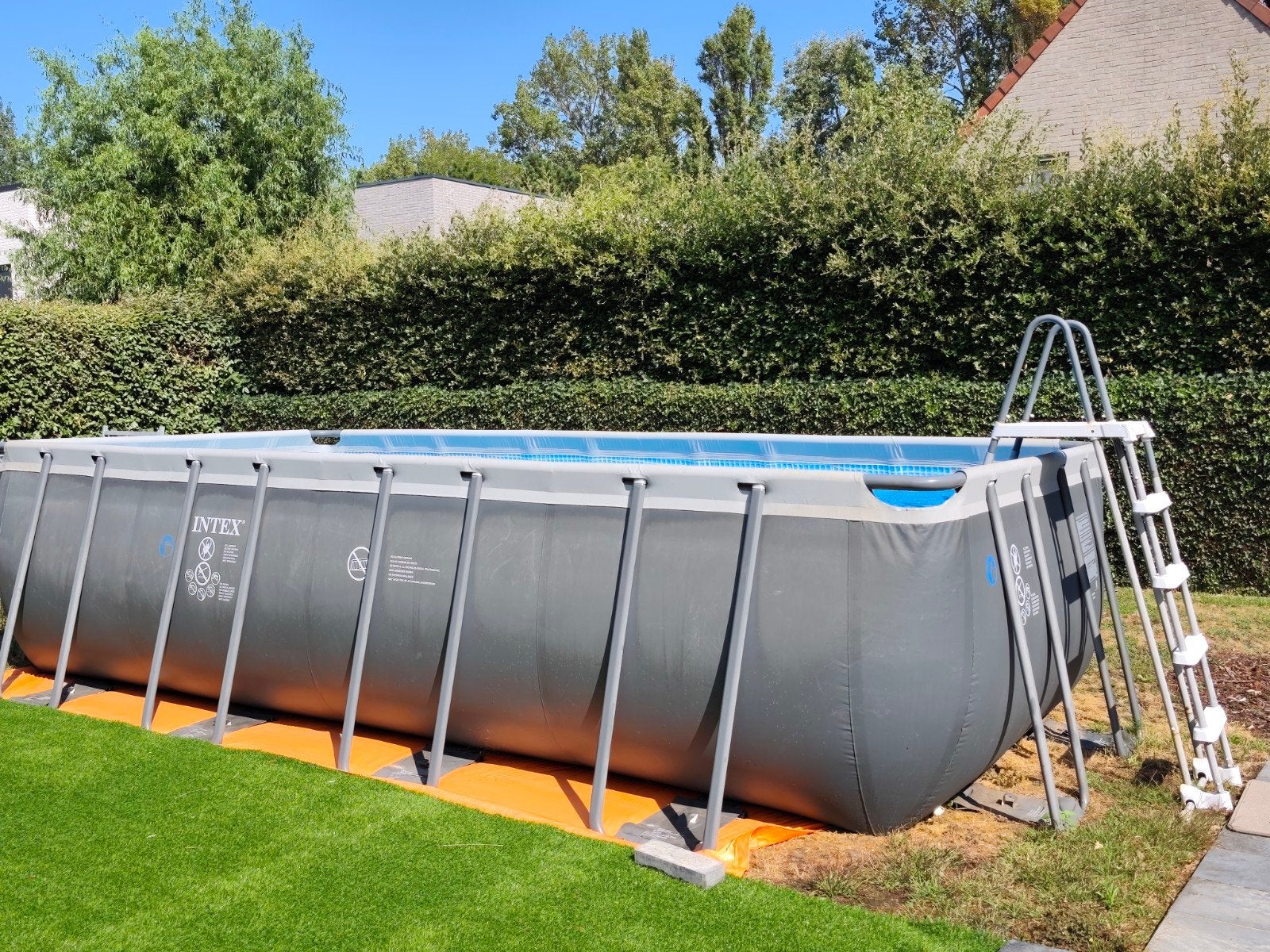 Intex zwembad, Tuin en Terras, Ophalen, Gebruikt, 200 tot 300 cm, 80 tot 120 cm