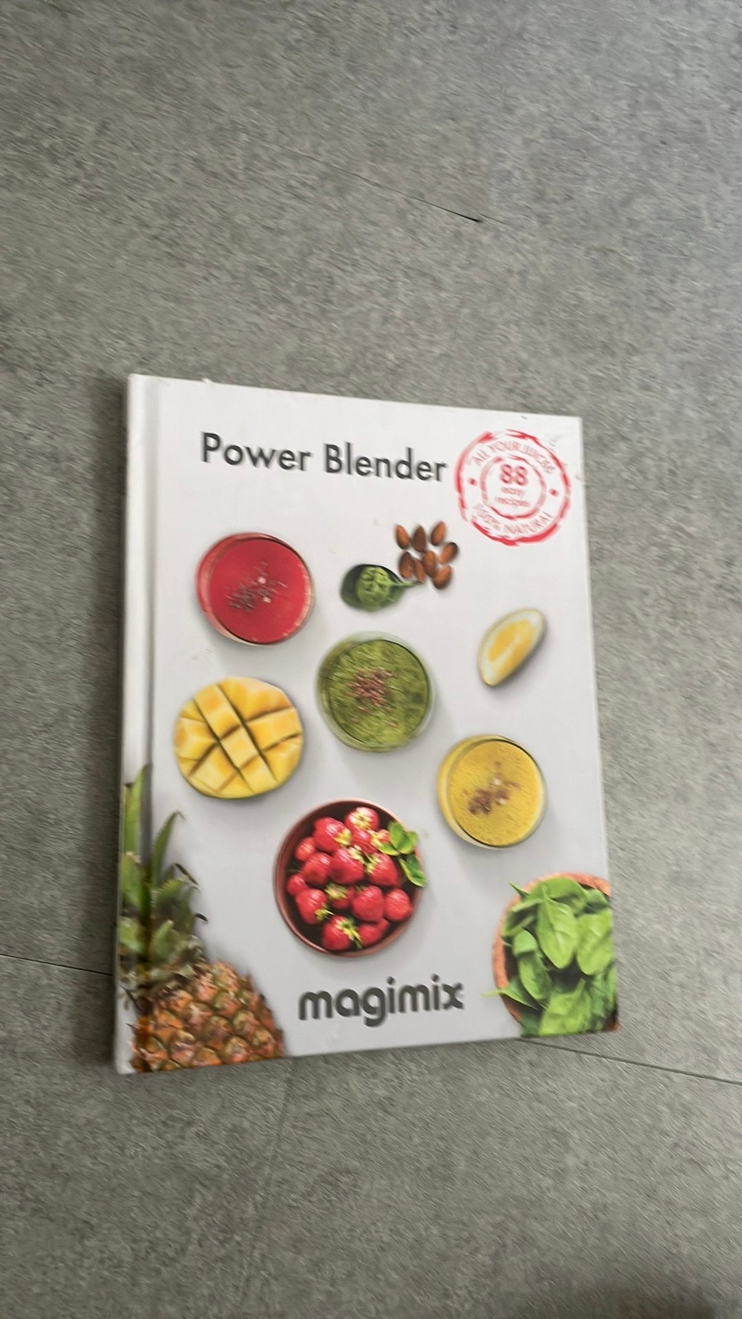 Magimix Power Blender receptenboek - Smoothies & meer, Boeken, Gezondheid, Dieet en Voeding, Ophalen, Zo goed als nieuw