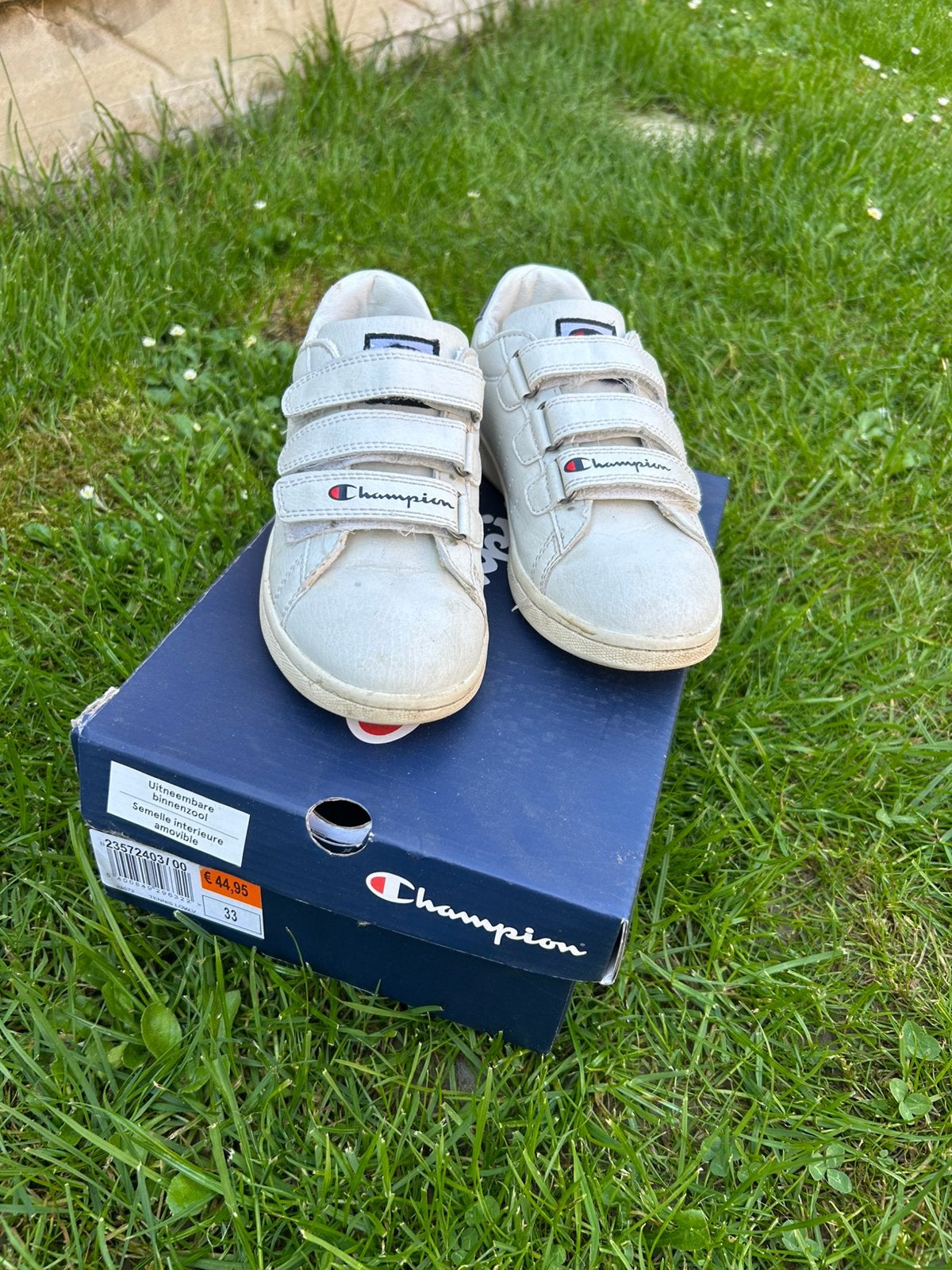 Basket Champion blanches, Enlèvement, Utilisé, Chaussures