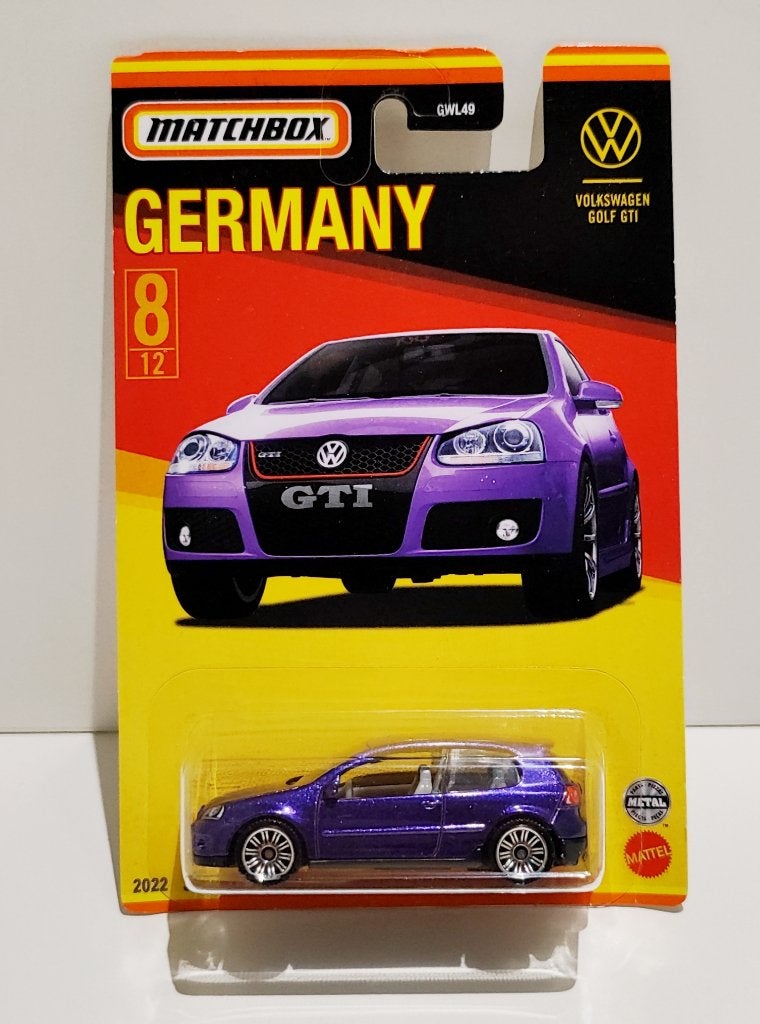 Matchbox VW Volkswagen Golf V GTI Metallic Germany (2021), Ophalen of Verzenden