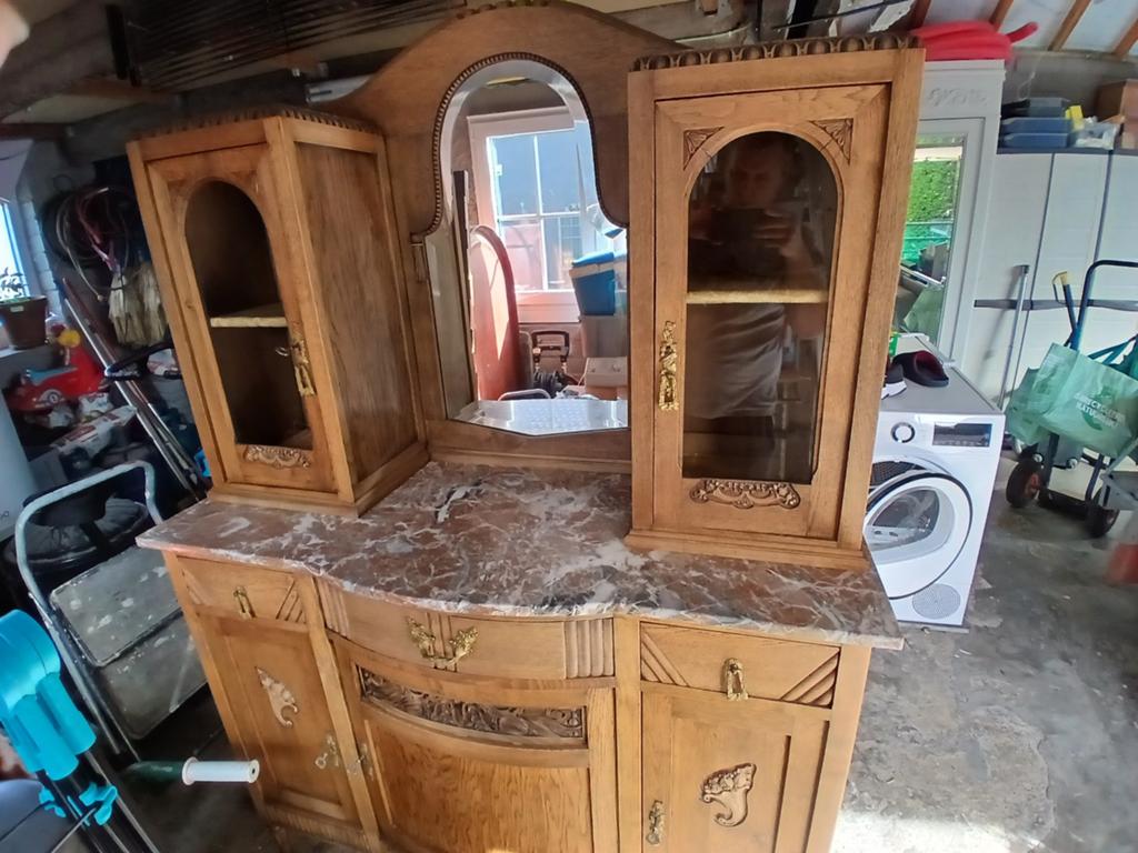 Meuble ancien à donner, Enlèvement