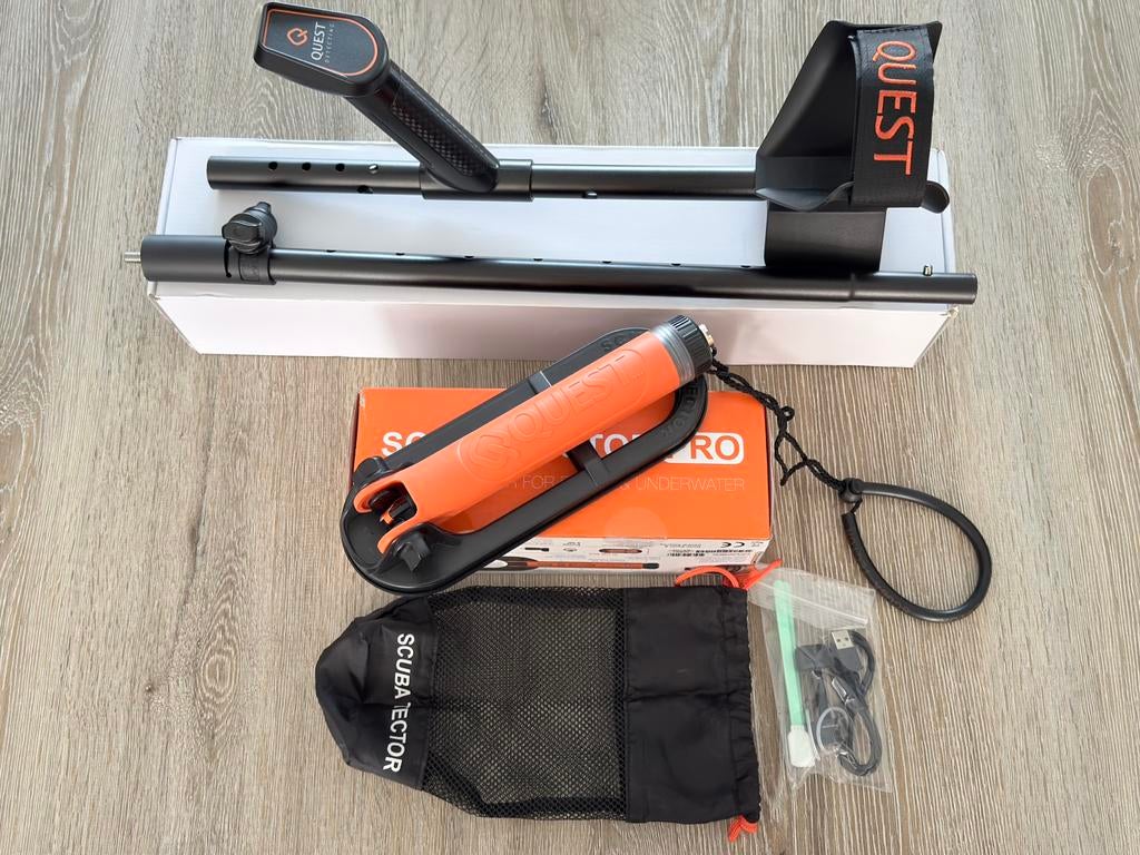 Détecteur métaux Quest Scuba Tector Pro, Hobby & Loisirs créatifs, Détecteurs de métaux, Enlèvement, Neuf, 30 cm ou moins, Autres marques