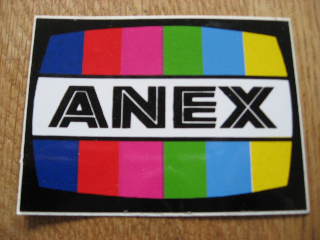 Sticker Anex 10,5 x 7,5 cm, Enlèvement ou Envoi, Neuf, Autres types