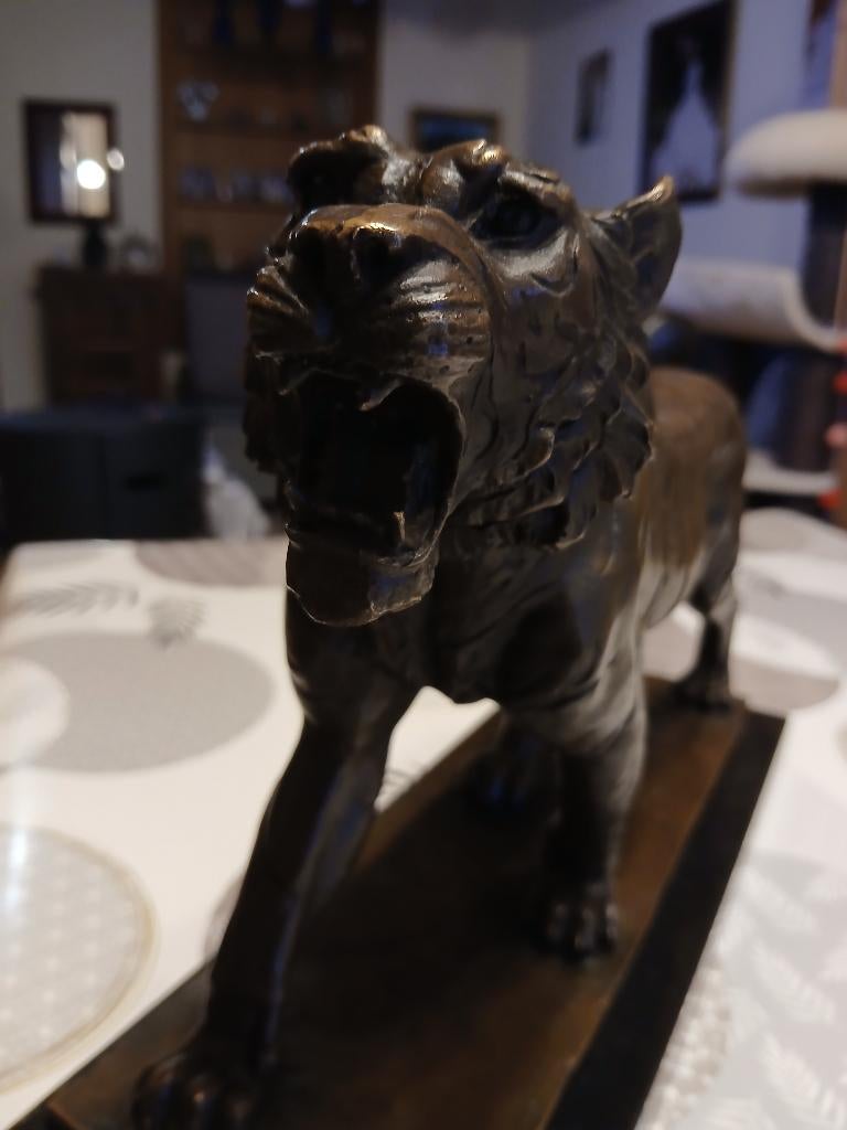 Bronze animalier Barye, Antiquités & Art, Antiquités | Bronze & Cuivre, Bronze, Enlèvement