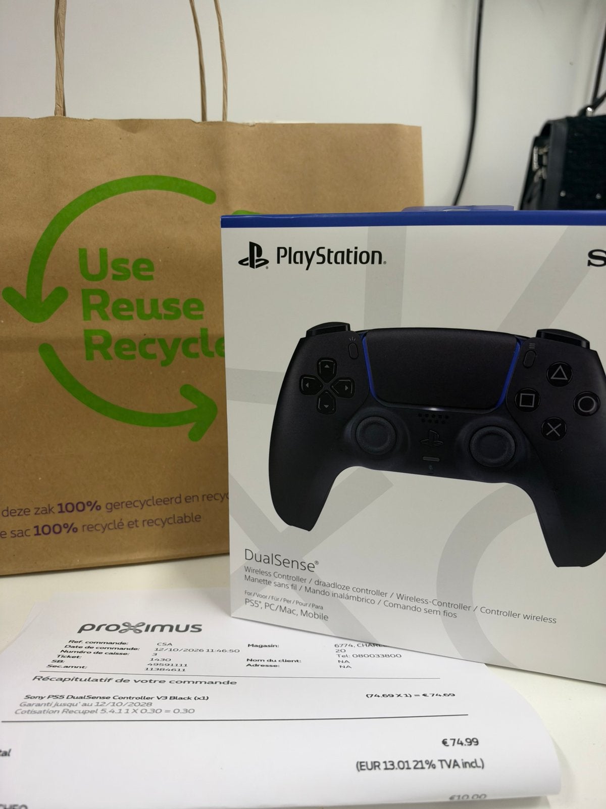 Manette PlayStation V3 officielle-Official Ps5 Controller, Enlèvement ou Envoi, Neuf
