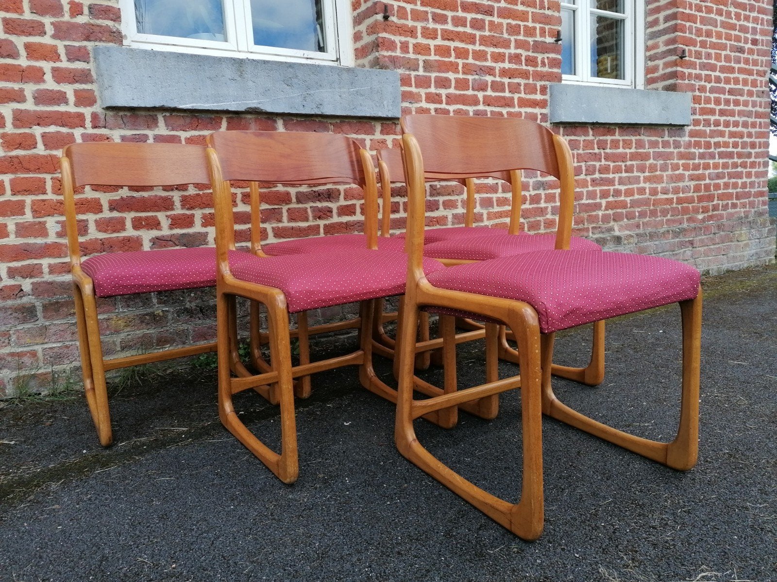 Chaises scandinaves baumann