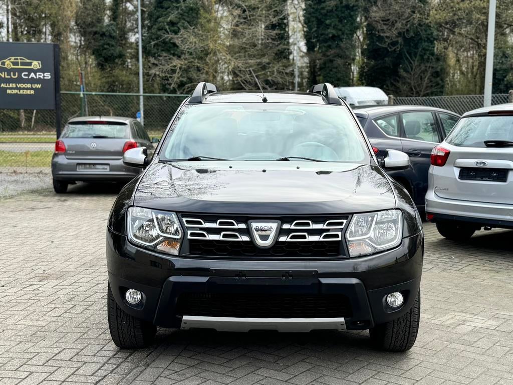 DACIA DUSTER 2015 1.2 BENZINE 99.000KM, Auto's, Dacia, 1198 cc, Zwart, Leder, Bedrijf