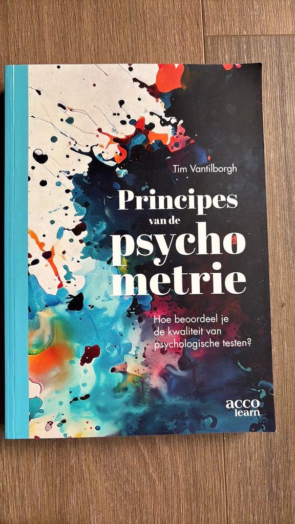 Principes van de psychometrie, Ophalen of Verzenden, Zo goed als nieuw