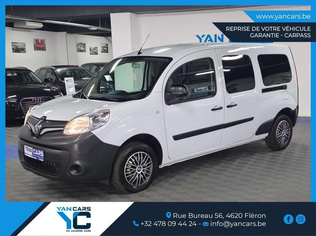 Renault Kangoo MAXI • 19 600 KM • GARANTIE 1 AN • TVA, Auto's, Bestelwagens en Lichte vracht, Bedrijf, Te koop, ABS, Airbags, Alarm