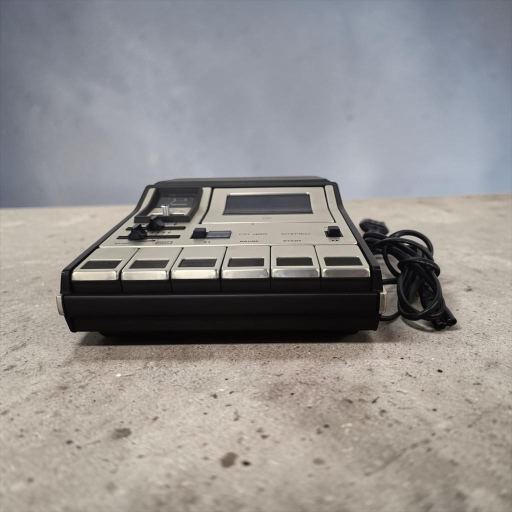 Vintage cassetterecorder Grundig CR 485, Audio, Tv en Foto, Cassettedecks, Ophalen