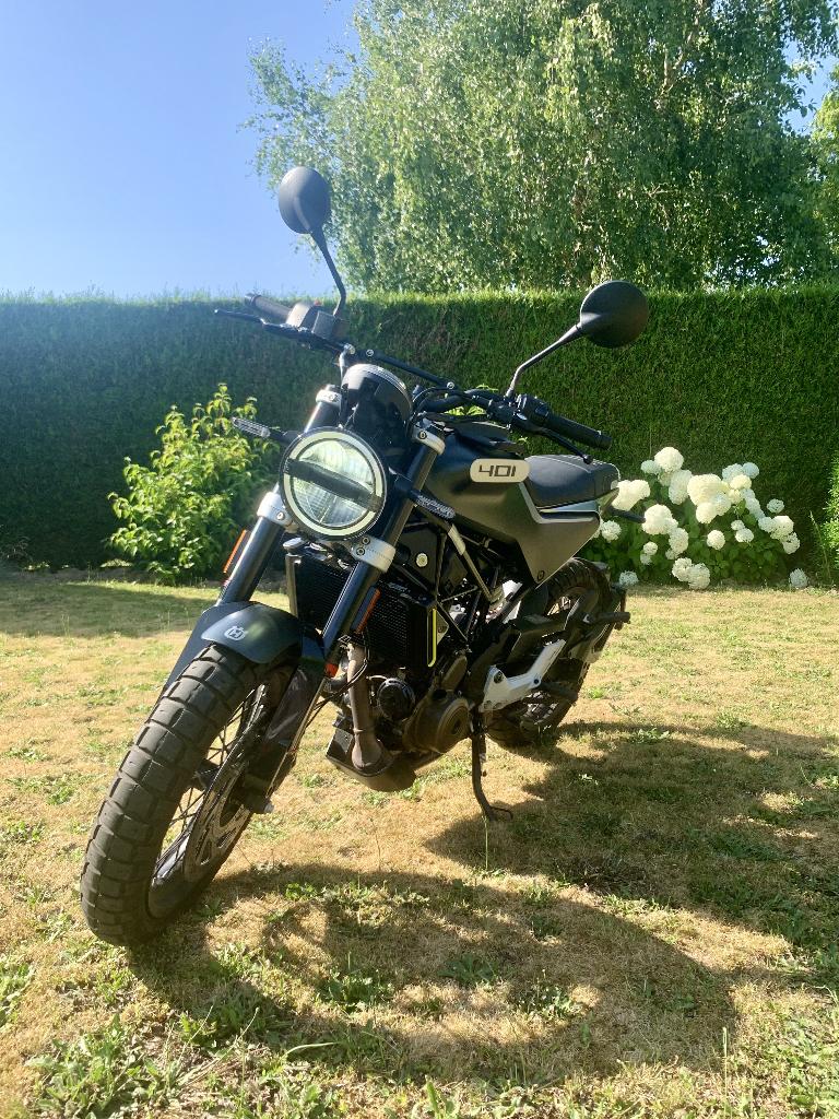Husqvarna Svartpilen 401, Motoren, LED Verlichting, Occasion, Particulier, Overig
