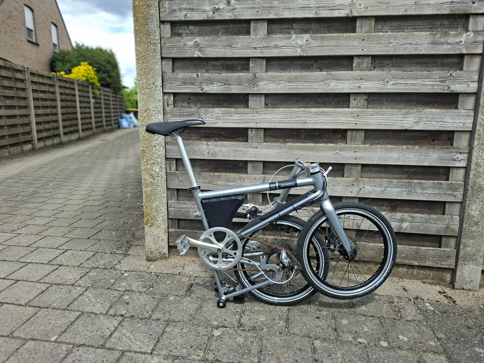 Ahooga elektrische plooifiets, Fietsen en Brommers, Ophalen