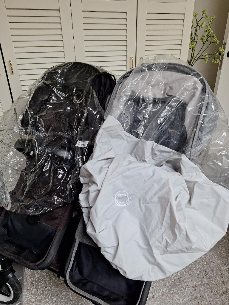 Bugaboo Donkey regenhoes (2x), Enlèvement, Comme neuf, Autres marques, Protection de pluie