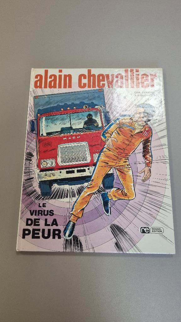 BD Alain Chevalier - Le Virus de la Peur, Livres, Enlèvement ou Envoi, Une BD, Utilisé, Denayer et Duchateau