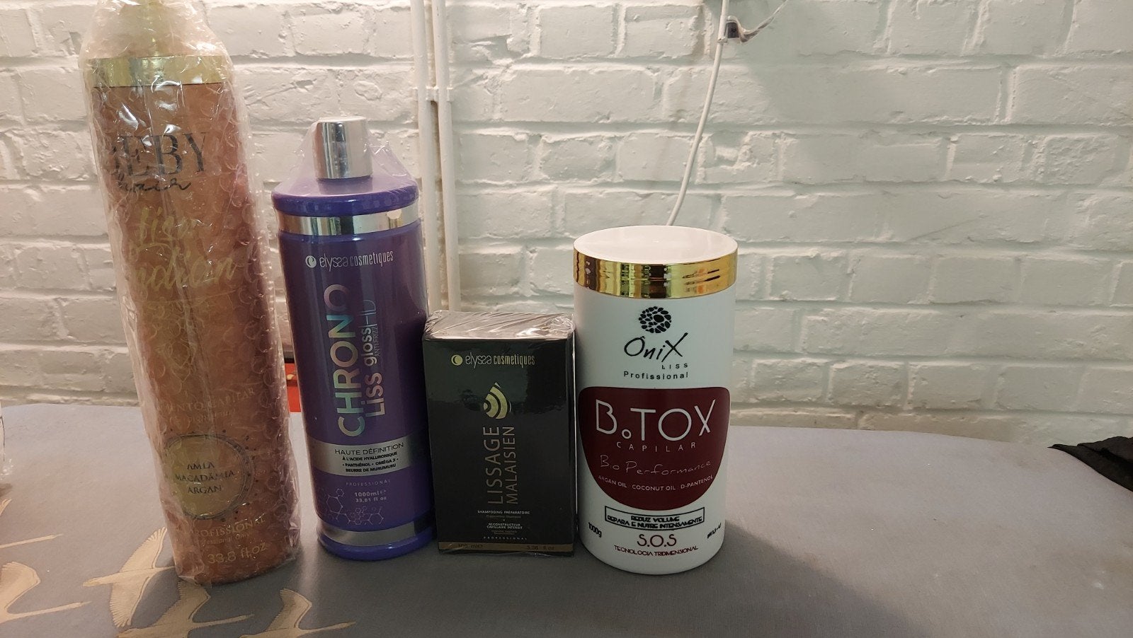 Produits professionnels pour Lissage, Enlèvement ou Envoi